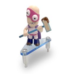 Rick & Morty Noob Noob Figure with Mounting Base